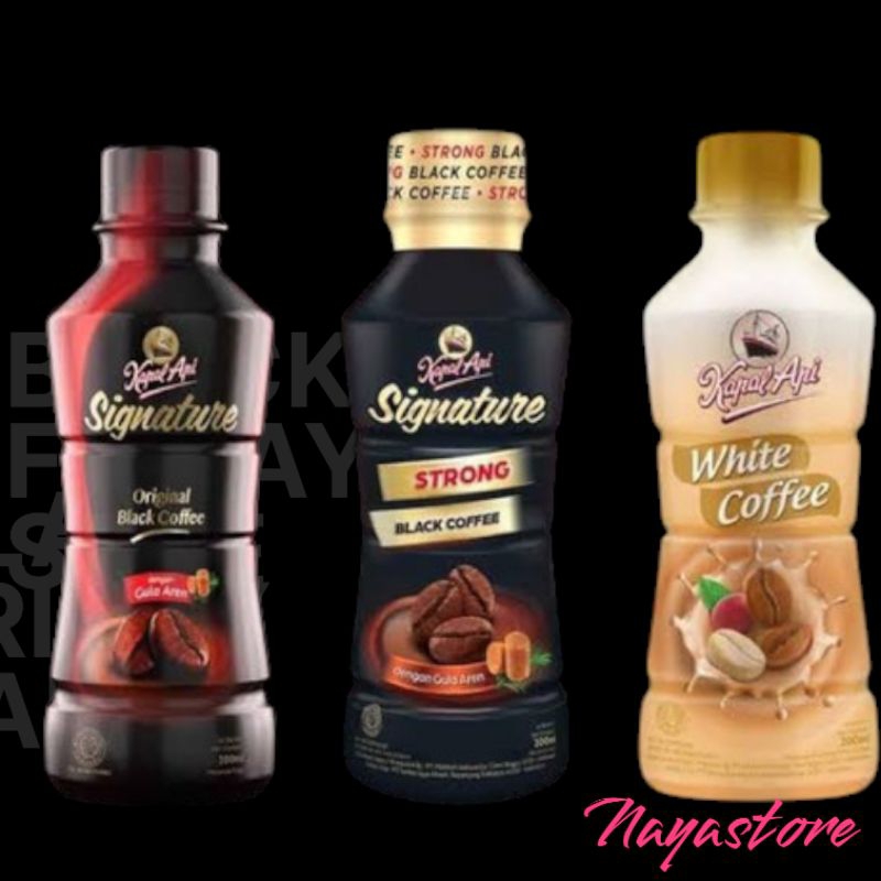 

KAPAL API SIGNATUR RTD (ready to drink) 200ml | KAPAL API SIGNATURE STRONG | KAPAL API WHITE KOPI