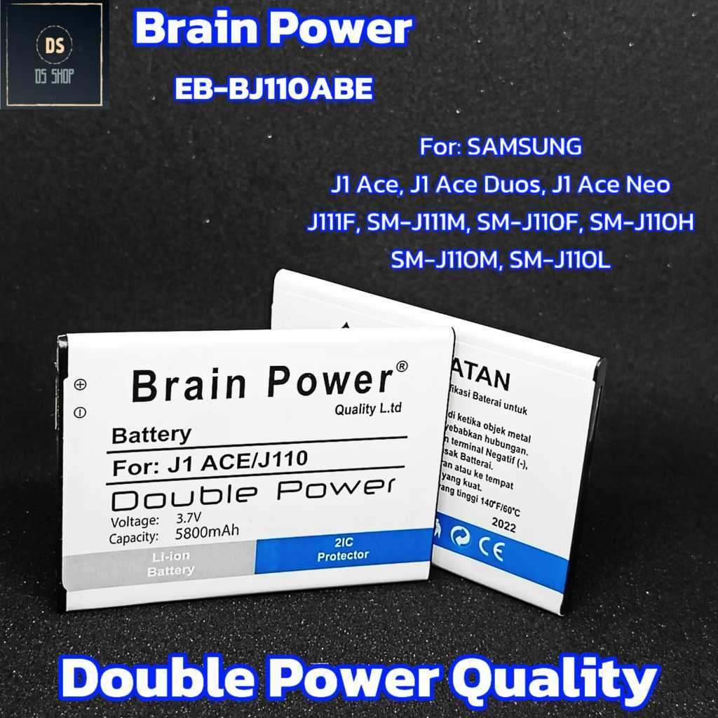Baterai Hp Samsung Galaxy J 1 Ace J110 4G J1 Ace 2016 / S4 Mini i9195 B500AE Double Power Batre