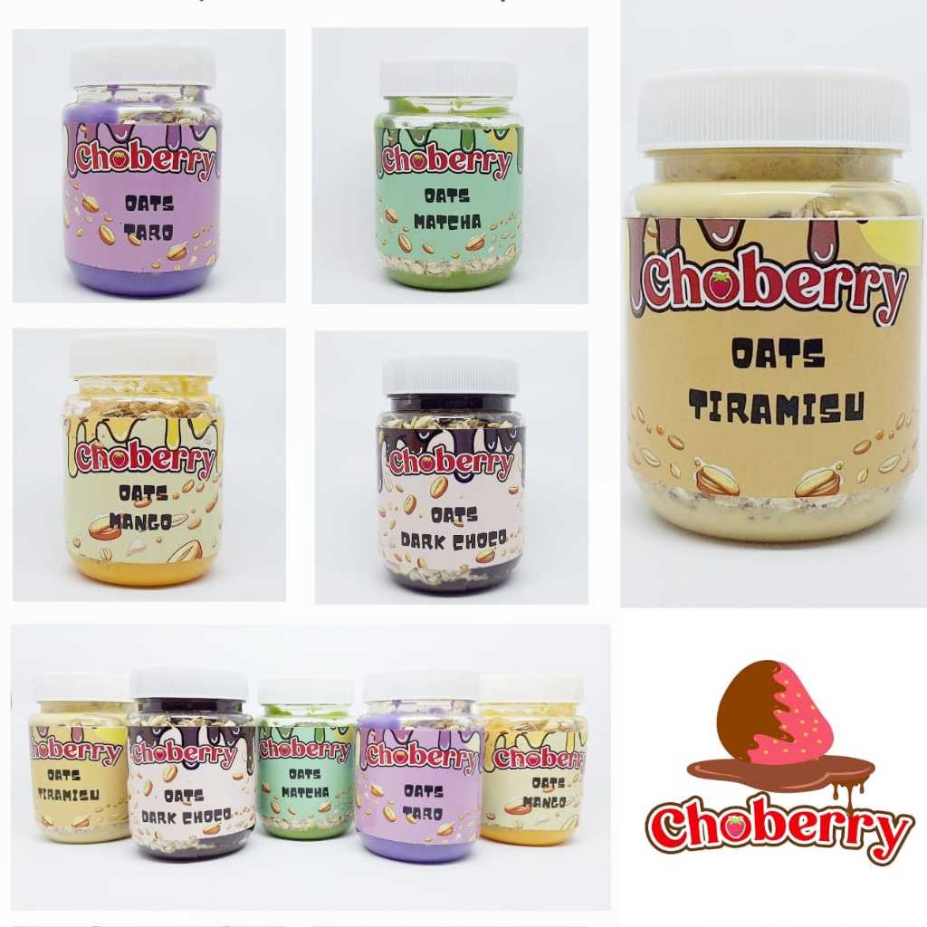 

Paket Reseller choberry oats choco crunchy isi 10 gratis tambahan 1pcs mix rasa