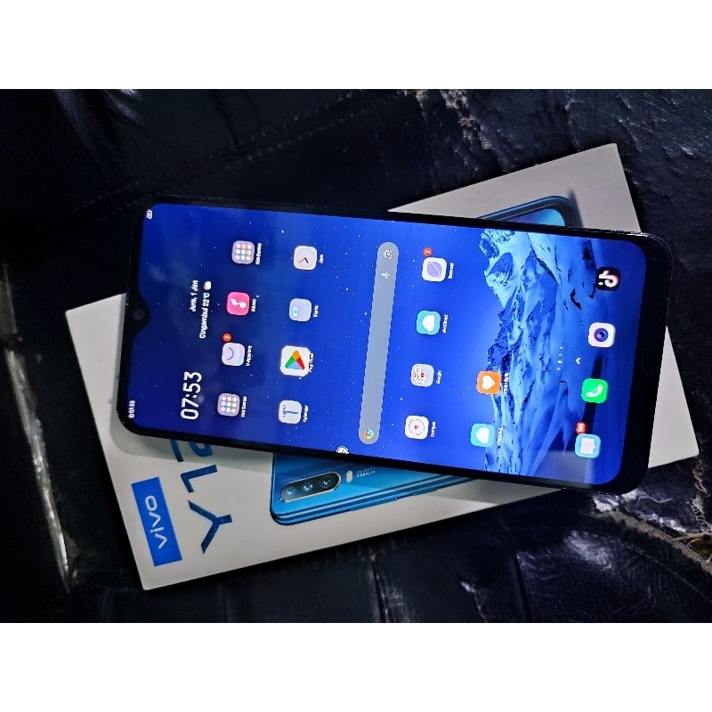 vivo y12 ram 3/32 bekas pakai harian