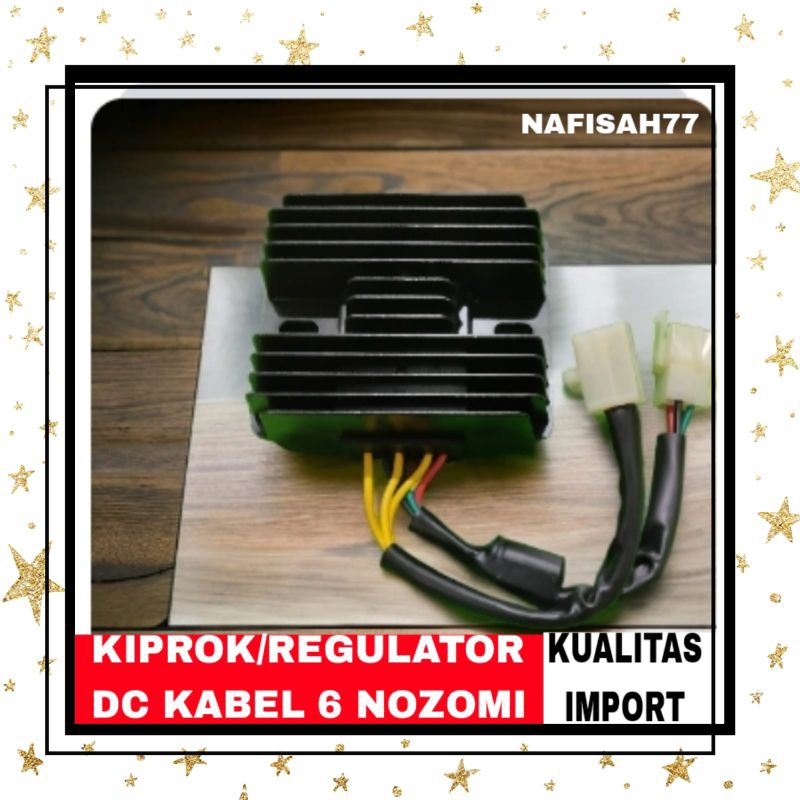 (KUALITAS IMPORT) KIPROK NOZOMI REGULATOR NOZOMI KIPROK NOZOMI KABEL 6 REGULATOR NOZOMI KABEL 6