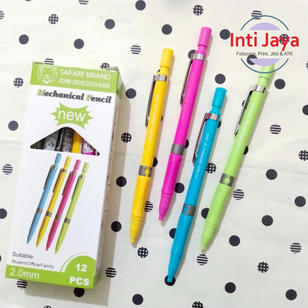 

Pensil Mekanik 2.0 mm Safari SF 203