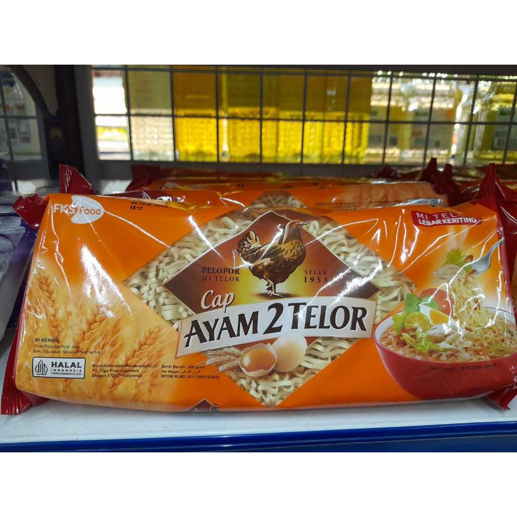 

FKS FODD MIE AYAM 2 TELOR 200G