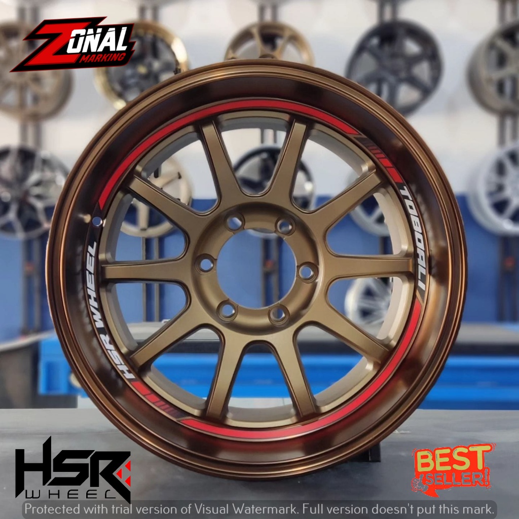 VELG MOBIL UNTUK PAJERO FOTRUNER RING18 HSR TOBOALI