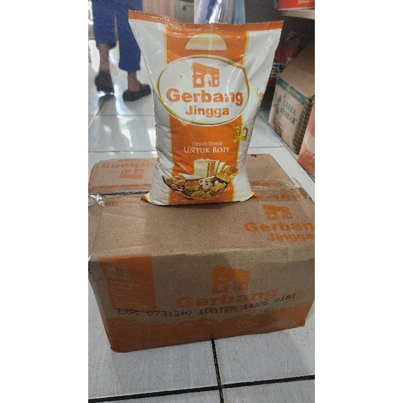 

TEPUNG TERIGU GERBANG JINGGA 1 DUS ISI 10 PCS