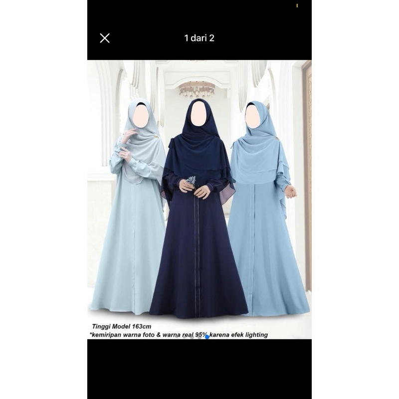 (SOLD) preloved mailyn navy M atelier Angelina