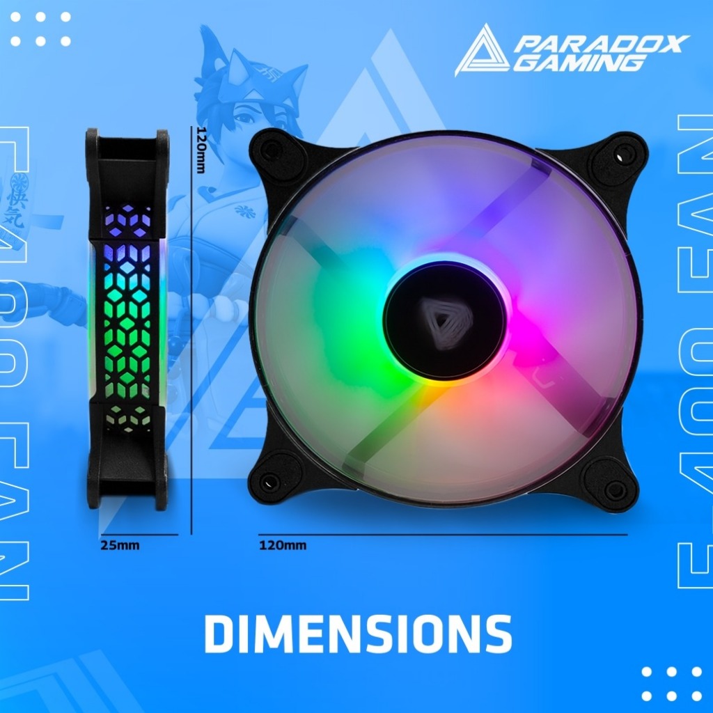Fan Casing Paradox Gaming Hypersonic 120mm