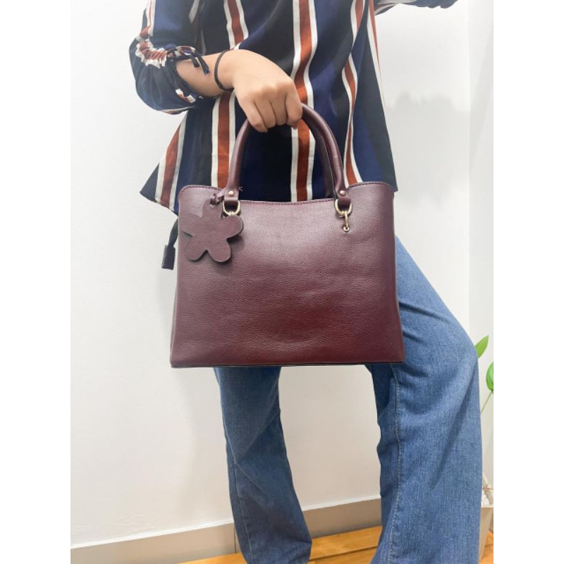 Tote Bag Kulit Sapi Papirut