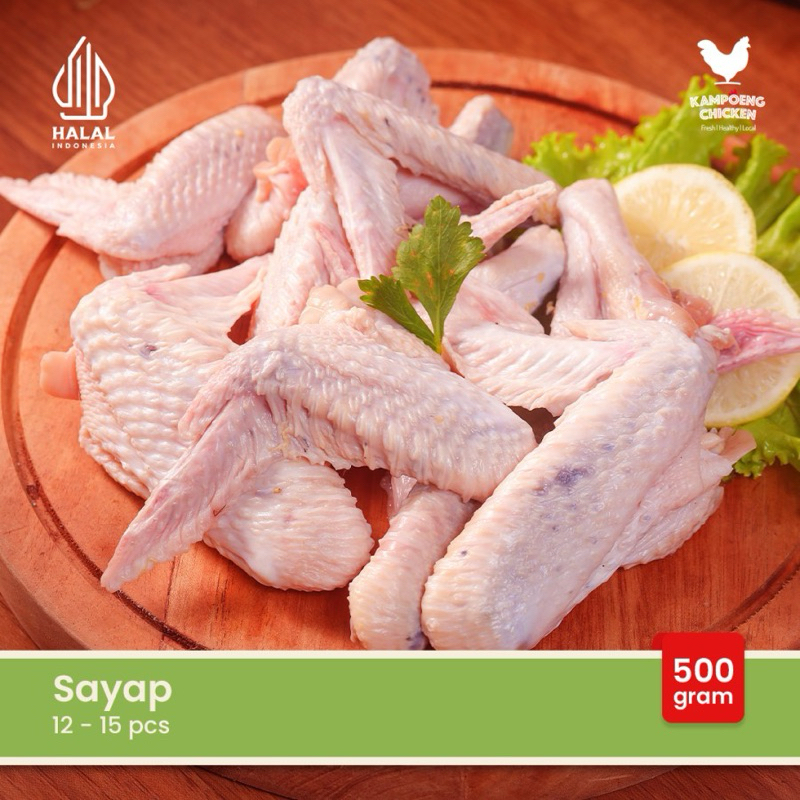 

Kampoeng Ciken Ayam kampung sayap Frozen