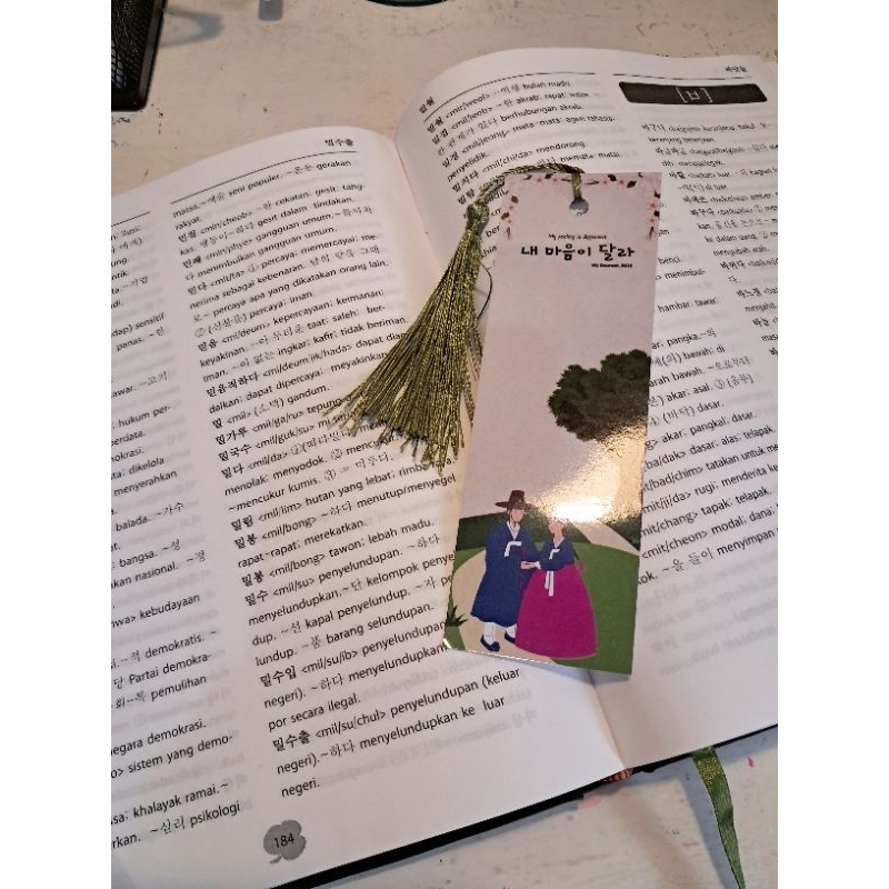 

Bookmark Pembatas Buku Lucu Estetik Korea My Dearest Korean Style