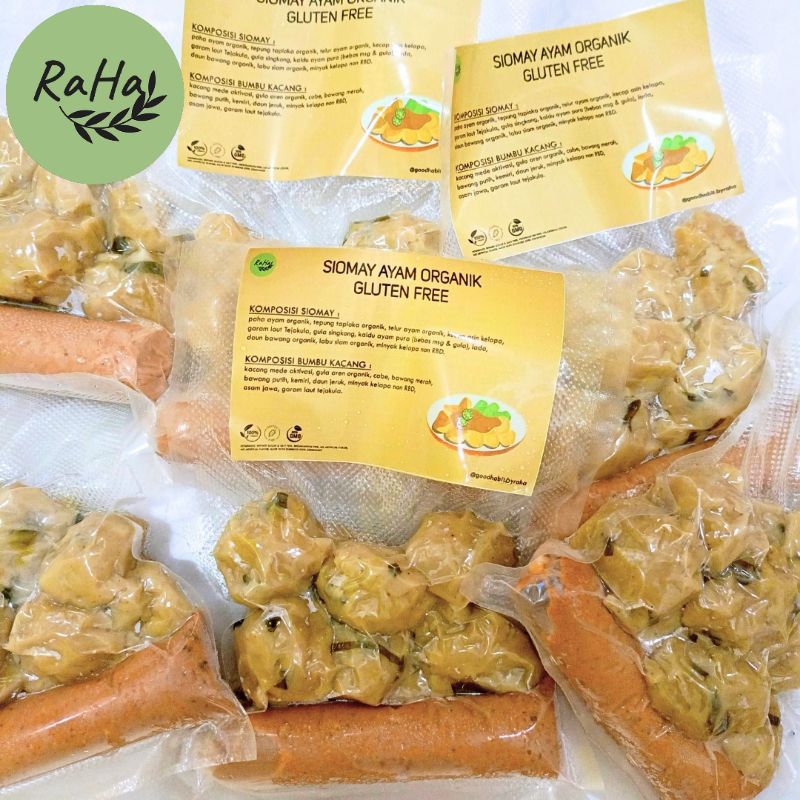 

Siomay Ayam Organik Gluten Free + saus kacang mede aktivasi