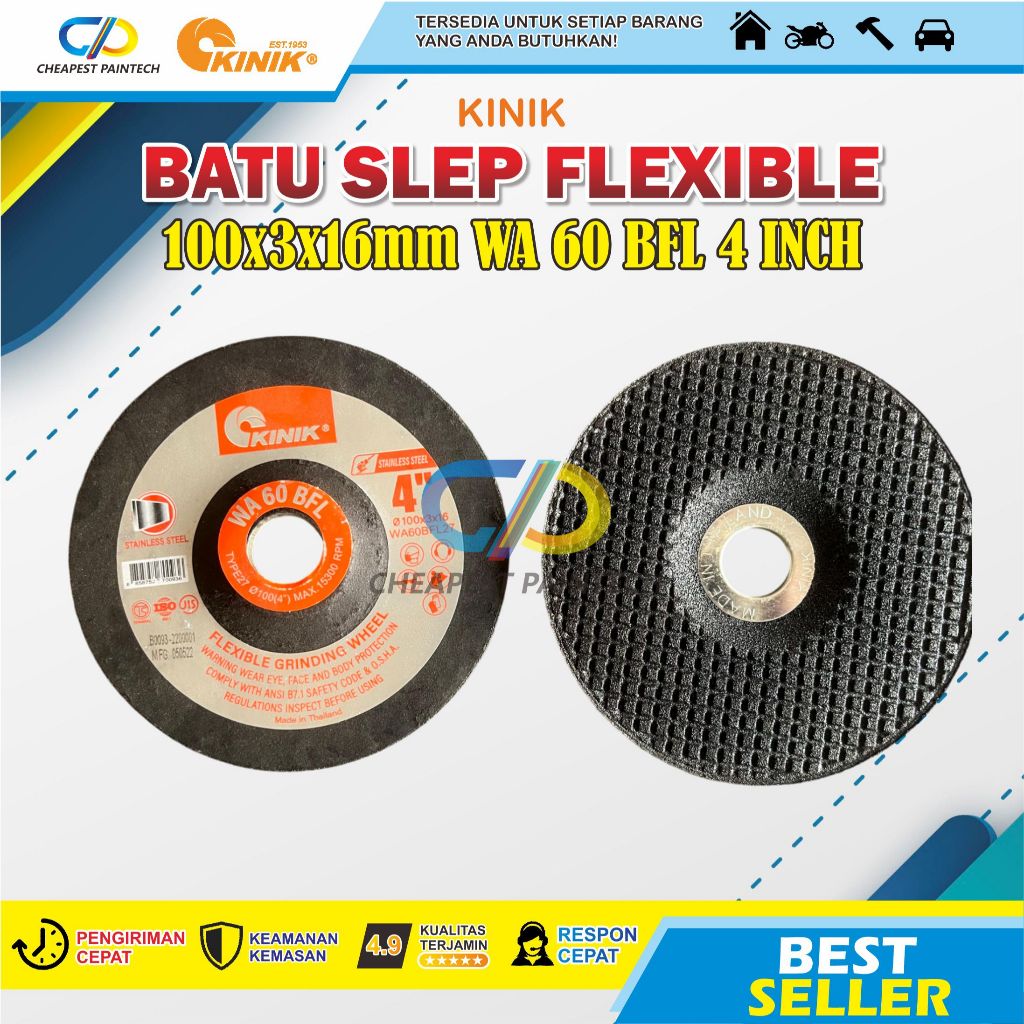 KINIK BATU SLEP FLEXIBLE 4 INCH WA 60 BFL