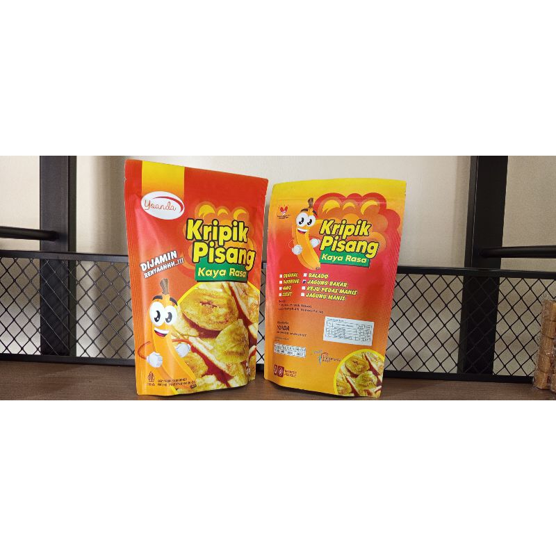 

Kripik Pisang Kaya Rasa 120 gram