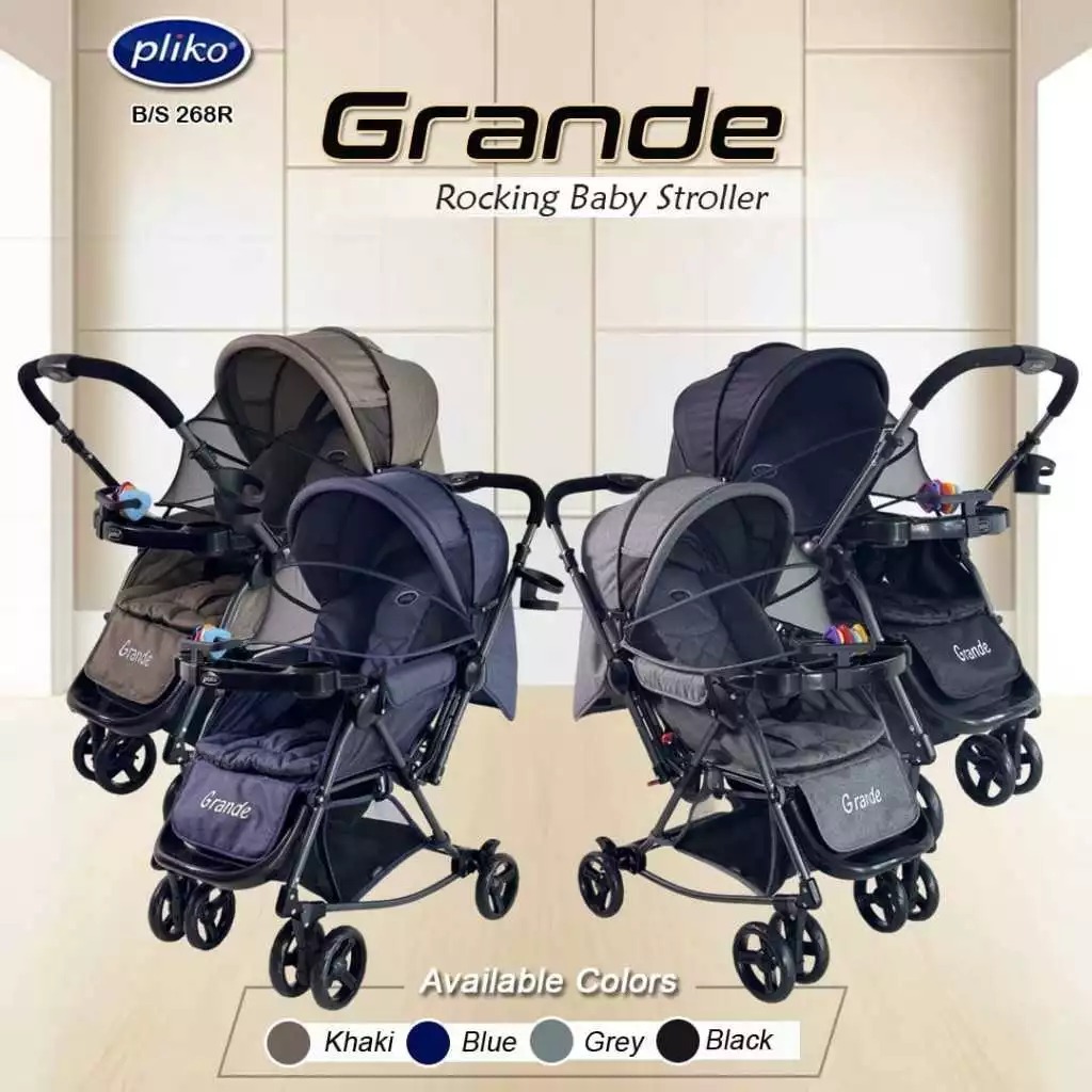 STROLLER ANAK MURAH PLIKO 268 GRANDE