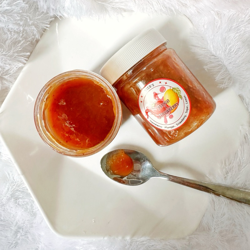 

Mango x Strawberry Jam - Selai Mangga Stroberi Manis Asam Full Buah