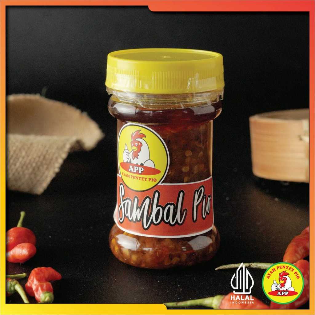 

SAMBAL PEDAS PIO - Pedass Mantap dan Bikin Nagih!!!