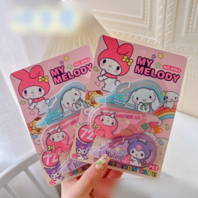 

GEMILANGWALLPAPER - TIPEX PITA ROLL SANRIO | TIPEX LUCU LABUBU | CORRECTION TAPE | TIP EX | KUROMI | MELODY | POMPOMPURIN | CINAMORROL | POCACCO | PERLENGKAPAN ALAT TULIS | ATK | KOREKSI TAPE