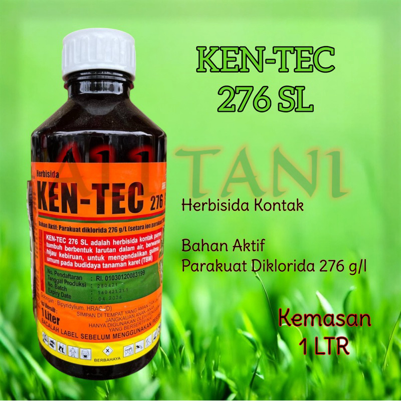KEN-TEC 276 SL kemasan 1 Liter Herbisida Kontak/Racun Rumput