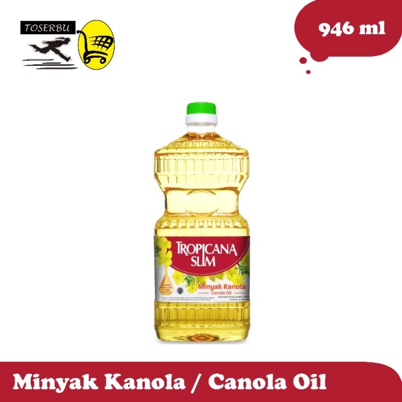 

TROPICANA SLIM Minyak Goreng Kanola / Canola Oil 946ml