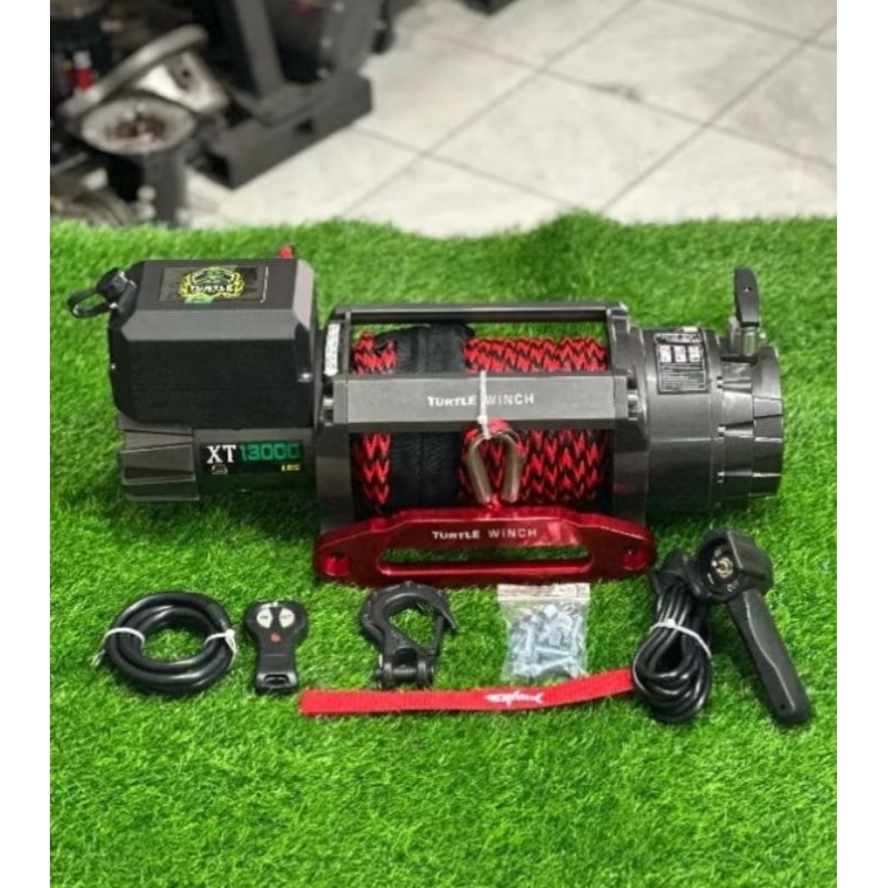 WINCH OFFROAD | WINCH TURTLE XT 13000LBS 6,5 TON TALI PLASMA OFFROAD