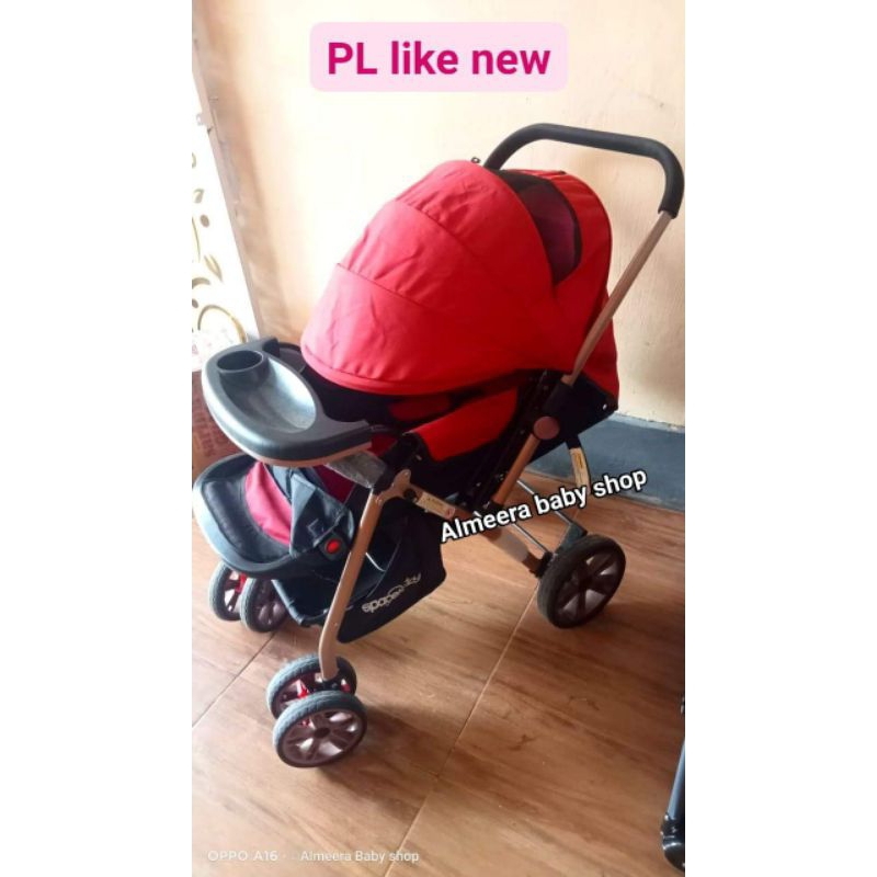Stroler PL / Second Like new/ Stroler PL bagus/ Kereta dorong jumbo like new