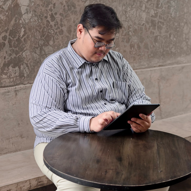 ZEALAND / S M L XL 2XL 3XL 4XL 5XL 6XL 7XL 8XL 9XL 10XL / KEMEJA SALUR PRIA / KEMEJA MOTIF FORMAL PR