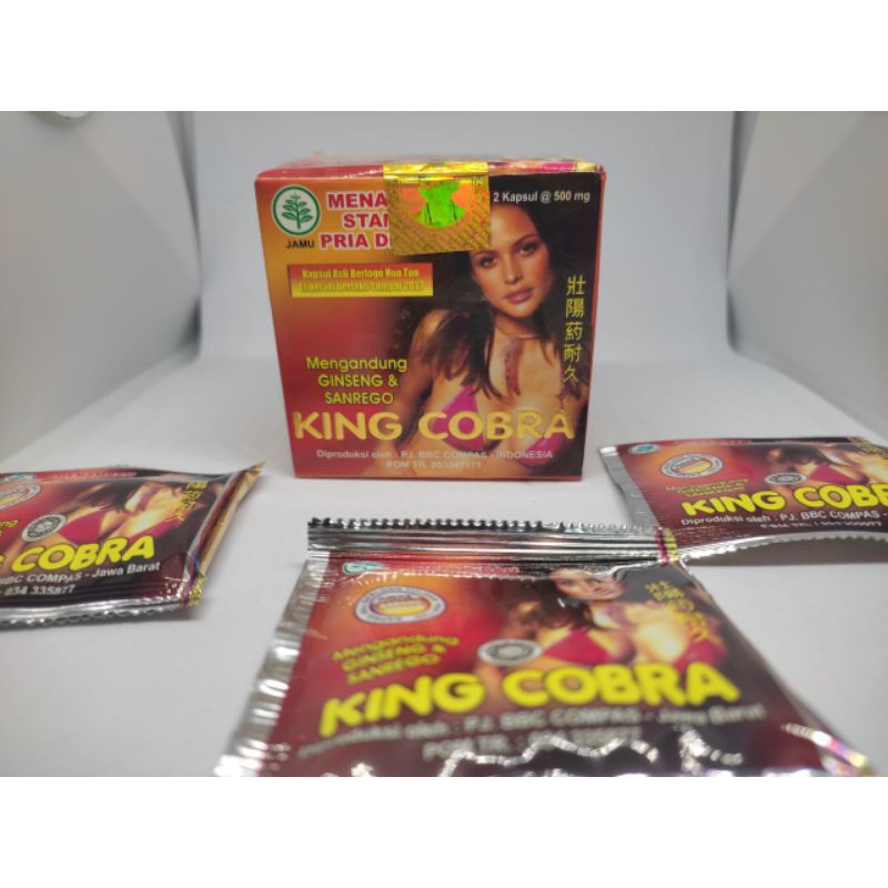 Cobra Kapsul, Obat Kuat Tahan Lama