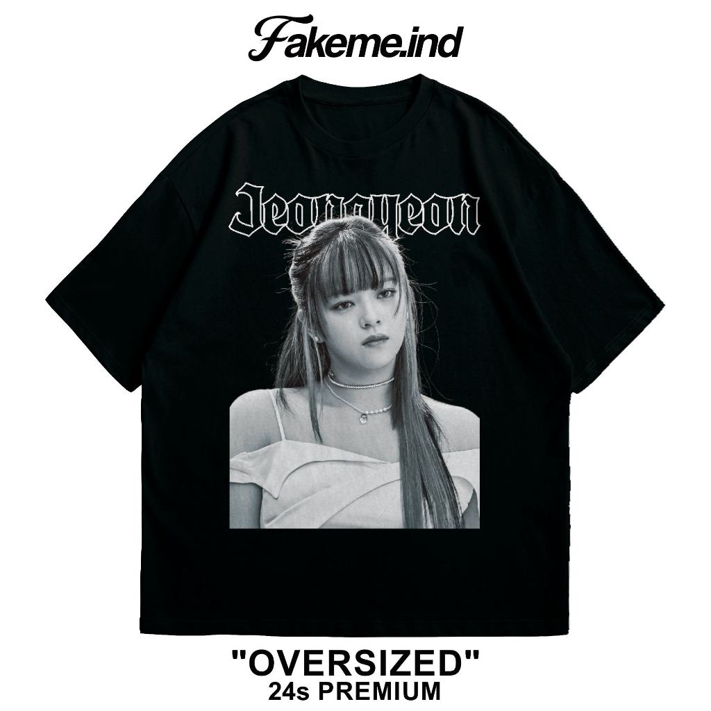Tshirt JeongyeonTWICE Kaos Kpop Oversize - Fakeme.ind