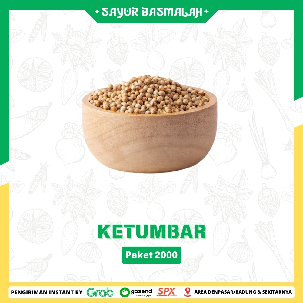 

Ketumbar Paket 2000 - Sayur Basmalah