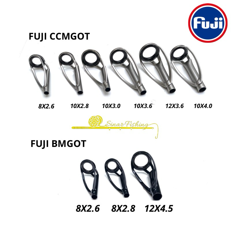 Top / Tip Ring Guide Joran Pancing Sambung 2 Fuji