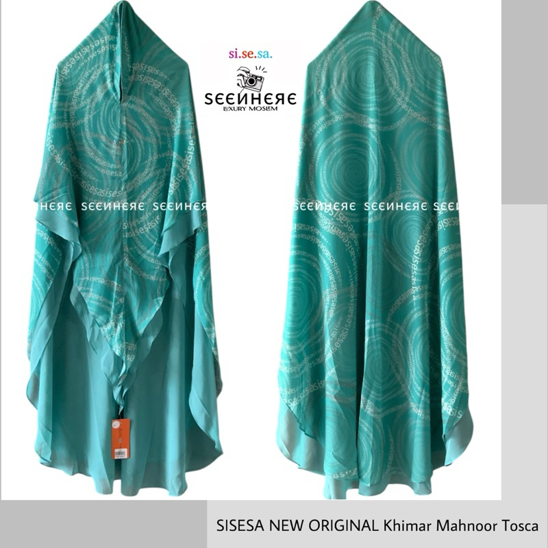SISESA NEW ORIGINAL GUARANTEED - Khimar Mahnoor Tosca