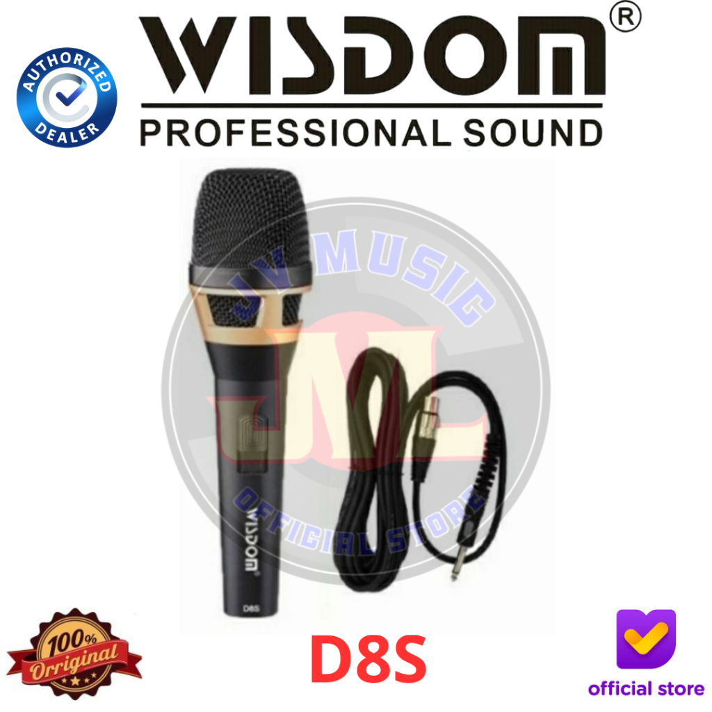Wisdom D8S Microphone Kabel Wisdom D-8S