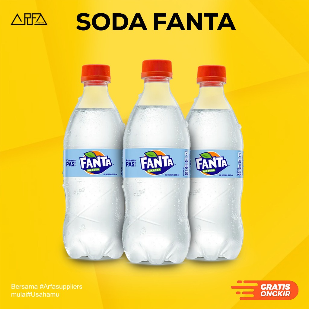 

Air Soda Tawar Fanta 250ml