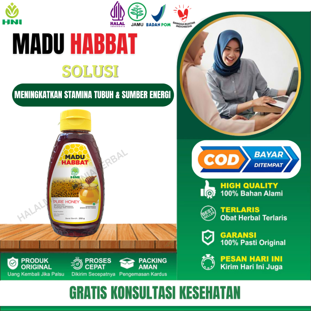 

MADU ASLI PREMIUM Makanan Yang Mengandung Aneka Nutrisi Seperti Protein, Asam Amino, Karbohidrat, Vitamin, Mineral Dan Masih Banyak Lagi Meningkatkan Stamina Membantu Mengeluarkan Racun Dalam Tubuh