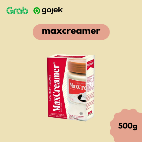 

Max Creamer Refill 500 Gram - Krimer Nabati