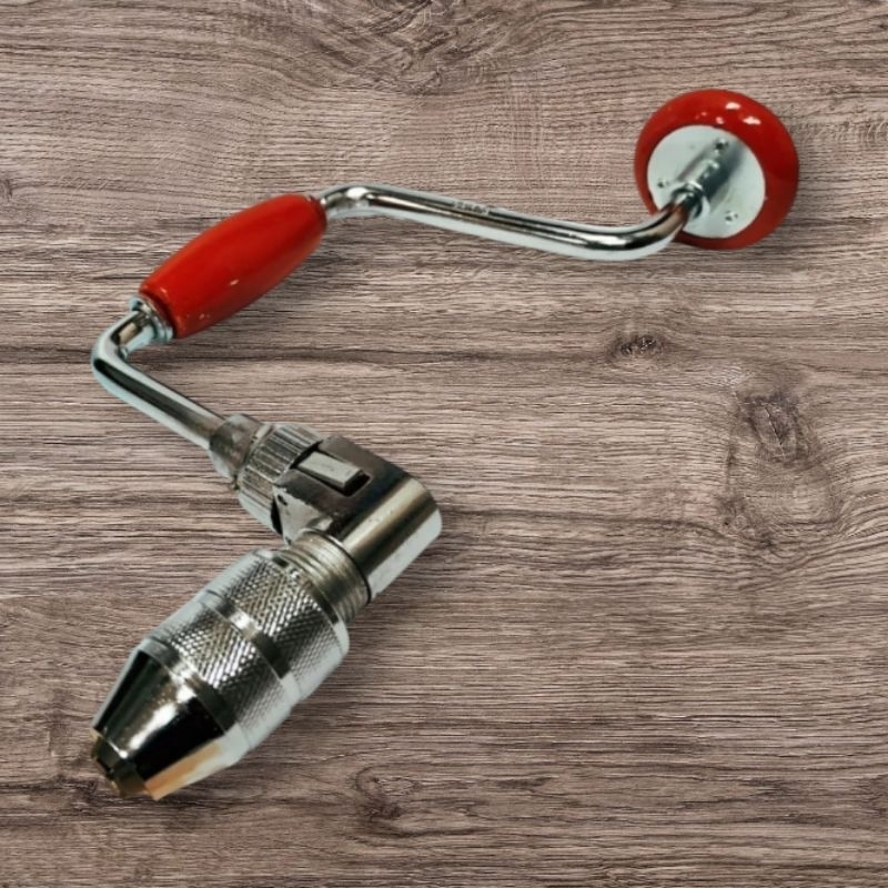 Bor Manual 12" 10mm/Bor engkol Putar Manual 10mm