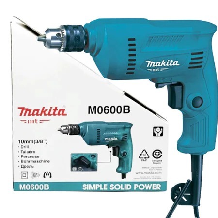 MODEL MAKITA M0600B Mesin Bor Listrik 10mm Bolak Balik Variable Speed ORIGINAL MIKAYO JAPAN