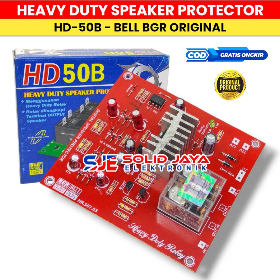 KIT PROTEKTOR SPEAKER HD50B STEREO PROTECTOR SPEAKER HD50 HD 50 HD50B HD 50 HD-50B HD-50 B HEAVY DUT