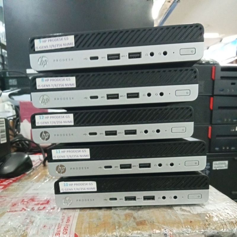 PC mini hp prodesk 600 g5 i5 gen 9 ram 16gb no ssd