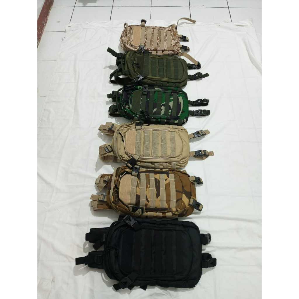 TERMURAH TAS SEPEDA TAS PUNGGUNG SEPEDA ARMY / TAS SEPEDA PRIA ARMY 3 RUANG SAKU