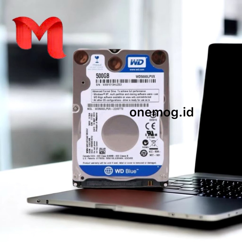 Hardisk 500GB  WD Blue Internal Sata 2.5 Baru Promo Hardisk Laptop 500GB 1TB 320GB