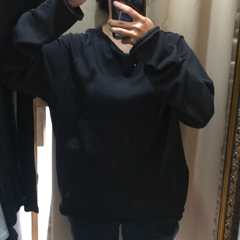 kaos panjang bahan tebal wanita