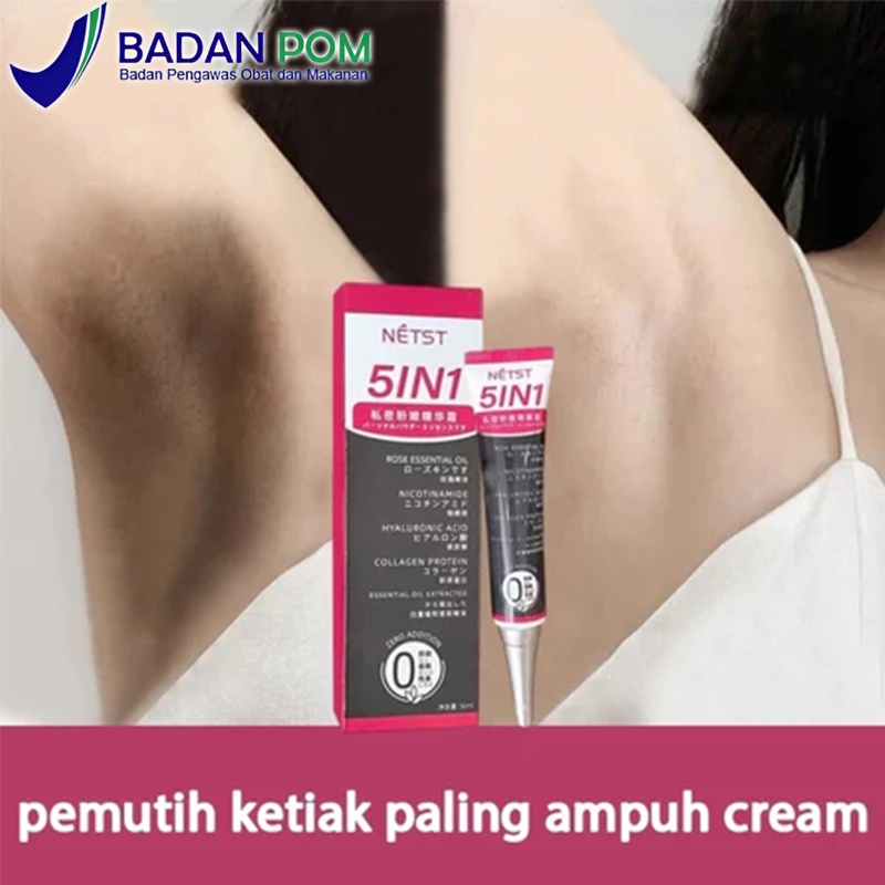 Pemutih selangkangan dan miss v pembersih selangkangan hitam underarm cream 30ml Pemutih leher palin