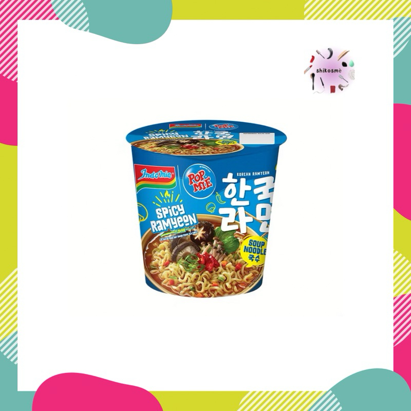 

Pop Mie Instant Spicy Ramyeon Cup 71 gr