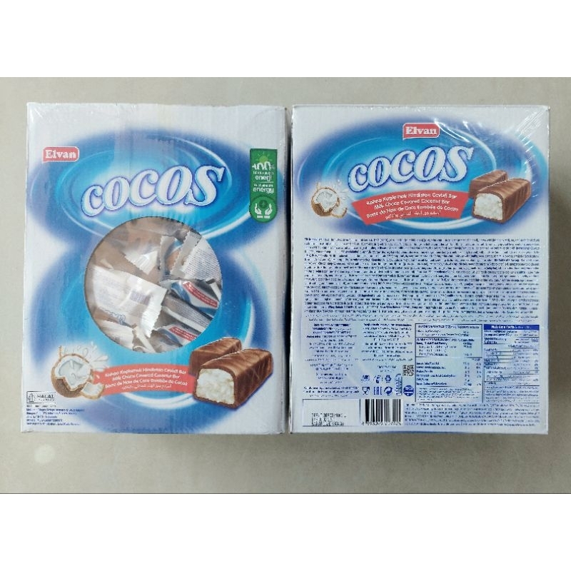 

Cocos Coklat Kelapa Milc choco covered bar