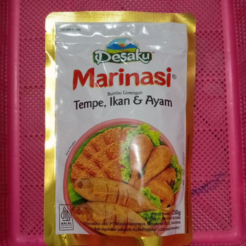 

DESAKU MARINASI 250 GR bag 1'S