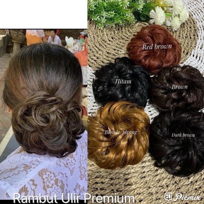 KODE T18S KARET RAMBUT ULIR SUPER PREMIUM  IKAT RAMBUT  RAMBUT CURLY  RAMBUT ULIR BALI