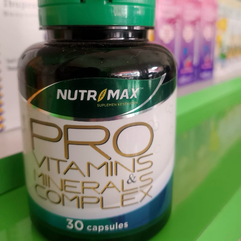 Nutrimax PRO Vitamins & Minerals Complex 30 Kapsul