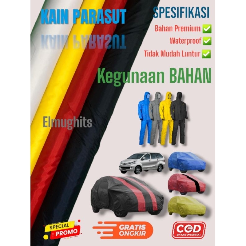 Kain Parasit/Kain Waterproof/Kain Murah