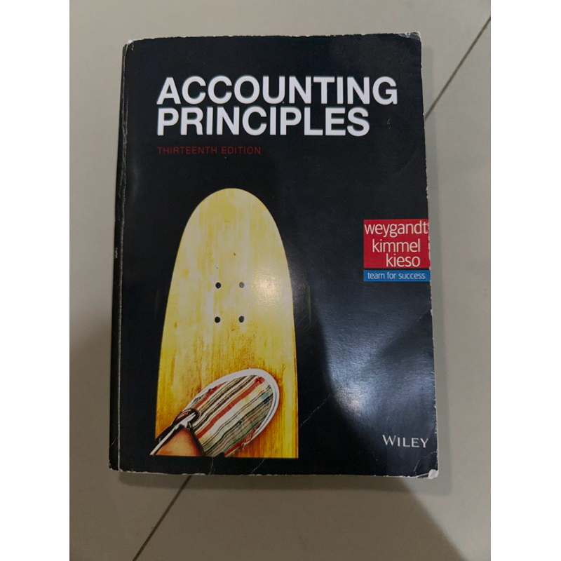 

Accounting Principles 13th 13e 13 thirteenth edition by Weygandt Kimmel Kieso